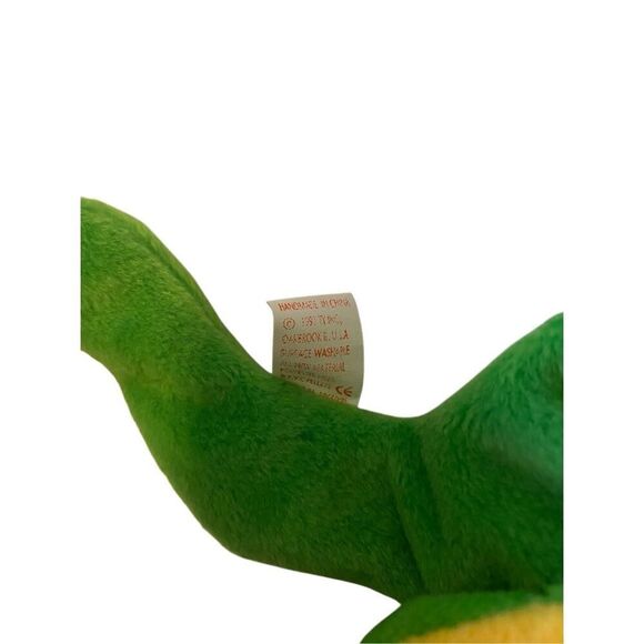 Lot of 2 Smoochy Legs The Frog Ty Beanie Baby Plush Collectible Vintage 90s - Picture 10 of 12